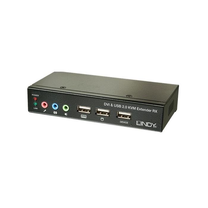 EXTENDER KVM CAT.6 DVI USB AUDIO