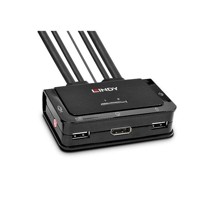 2 PORT DISPLAYPORT KVM SWITCH