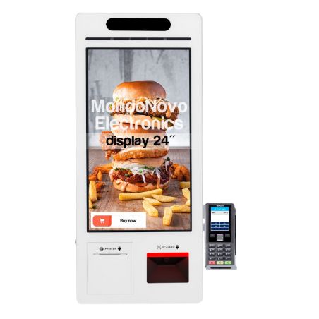 24" Self Service Checkout - Payment Display with Webcam