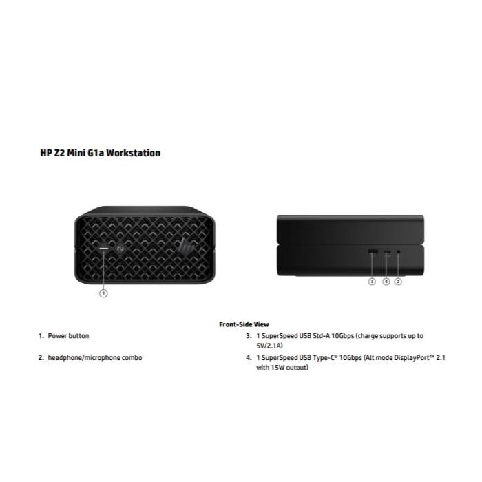 HP Z2MINIG1A RAIMP390 64GB/1TB
