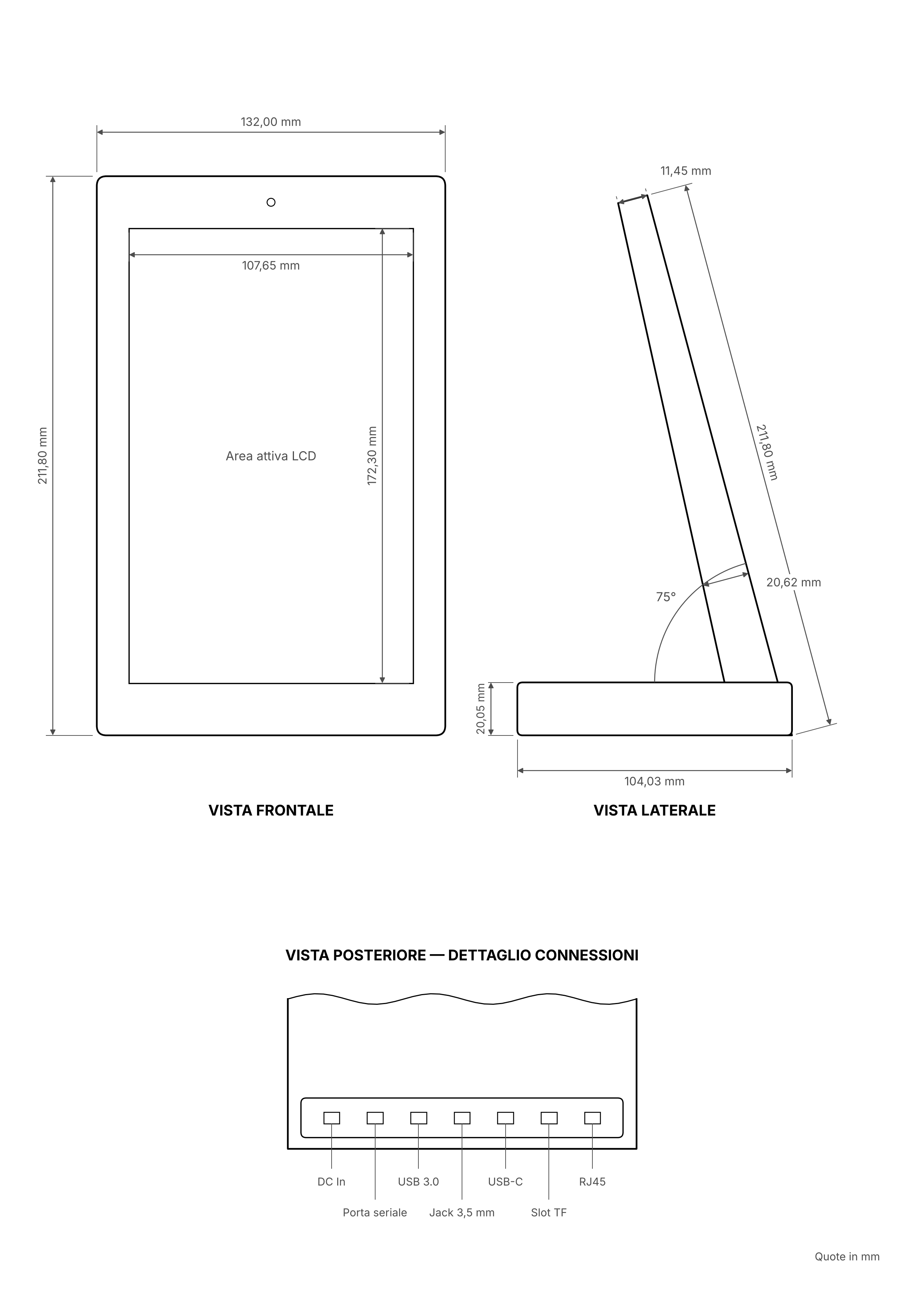 Dimensioni prodotto MN000718