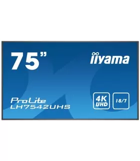 iiyama 75" Professional Digital Signage display - PROLITE LH7542UHS-B3