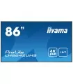 iiyama 86" Professional Digital Signage display - PROLITE LH8642UHS-B3