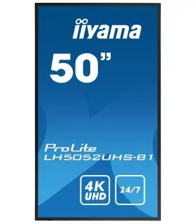 iiyama 50" Professional Digital Signage display - PROLITE LH5052UHS-B1