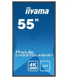 iiyama 55" Professional Digital Signage display - PROLITE LH5570UHB-B1