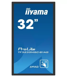 iiyama 32" - Professional Touchscreen Monitor, 24/7 - PROLITE TF3239MSC-B1AG