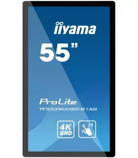 iiyama 55" - Professional Touchscreen Monitor, 24/7 - PROLITE TF5539UHSC-B1AG