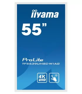 iiyama 55" - Professional Touchscreen Monitor, 24/7 - PROLITE TF5539UHSC-W1AG