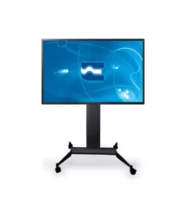 Slide Maxi Cart, monitor stand, black
