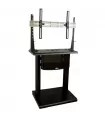PLATEA, flat panel mount ground stand with wheels