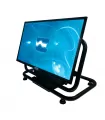 RADENTE, foldable LCD/Plasma screen floor stand, black