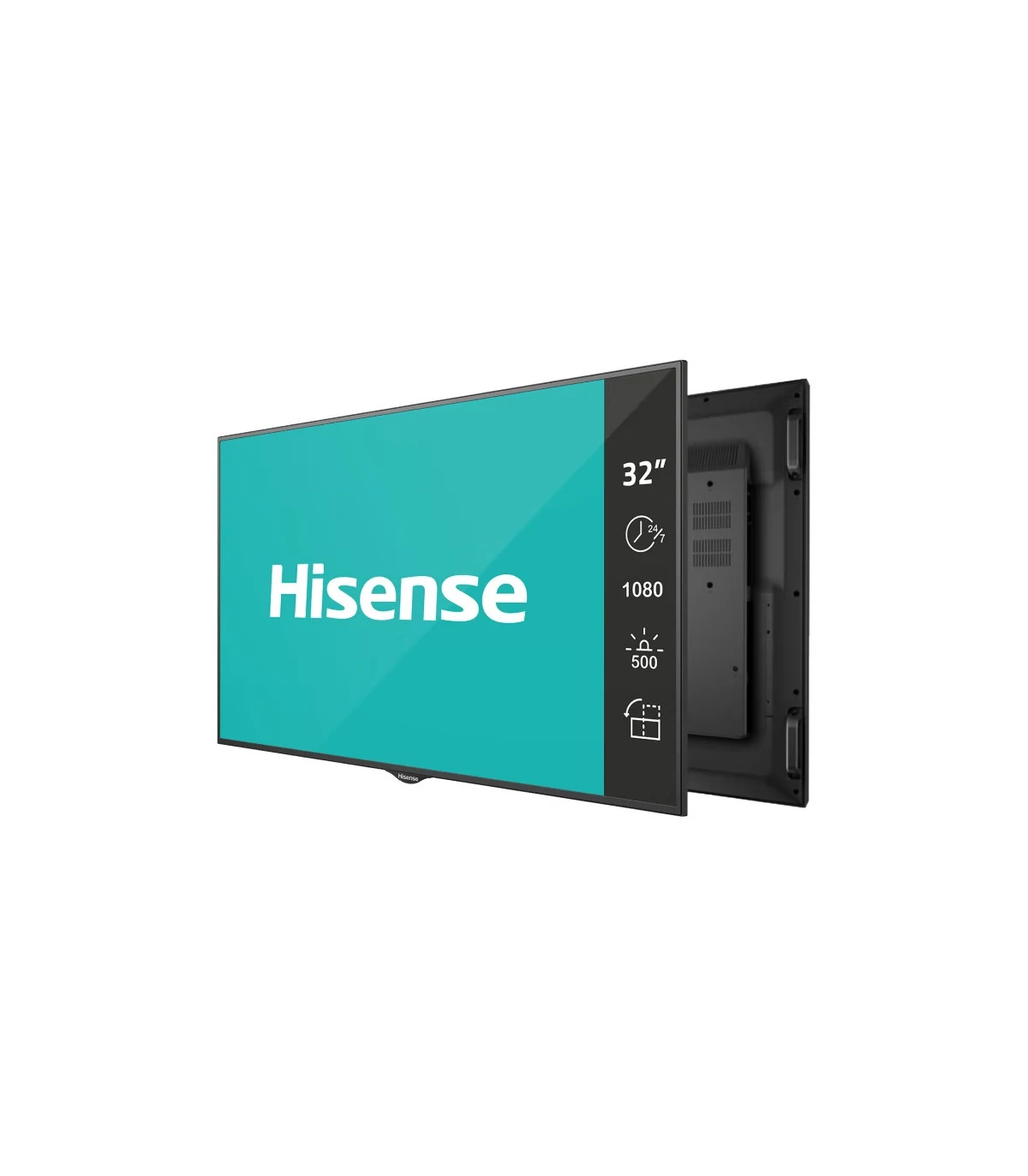 32” Full HD Digital Signage Display - 24/7 Operation . Hisense Commercial  Display