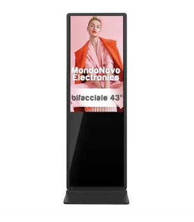 Double Side 43" Totem Display Indoor (no touch)