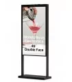 Double Side 49" Totem Display Indoor (no touch)